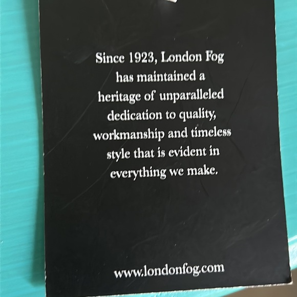 New London Fog  Vegan Leather Shopper Tote with Floral Scarf Purse Fob - Picture 10 of 15